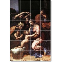 Raphael Religious Painting Ceramic Tile Mural BTZ07011 - £190.19 GBP+