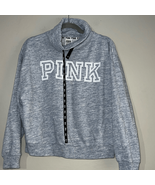 Pink Victorias Secret Women Sweatshirt Terry Logo - $15.06 CAD