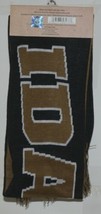 Donegal Bay School Spirit Scarf Idaho Vandals 2 Sided Black Gold 30 Inches image 2