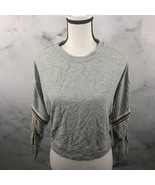 Express One Eleven Sweatshirt Womens Sweater Pullover Size Small Gray Cr... - $264.99 MXN