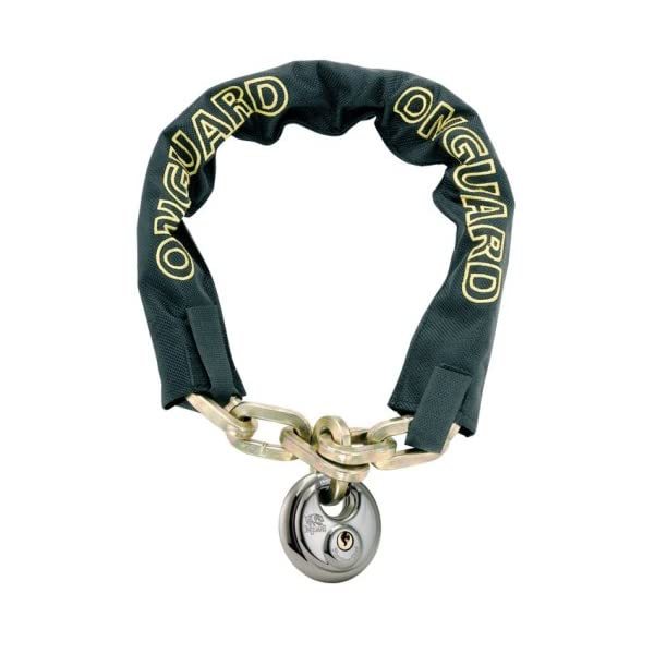 Onguard Mastiff Chain 80 cm X 8 mm &amp; Pad Lock  - $73.00