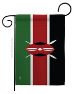 Kenya Garden Flag Nationality 13 X18.5 Double-Sided House Banner - £15.70 GBP