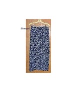 Polyester Navy White Full  Skirt - $13.69 CAD