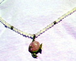 Rose quartz fish pendant necklace 2gal thumb155 crop