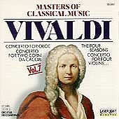 Primary image for Masters of Classical Music, Vol. 7: Vivaldi (CD, Oct-1990, Laserlight)