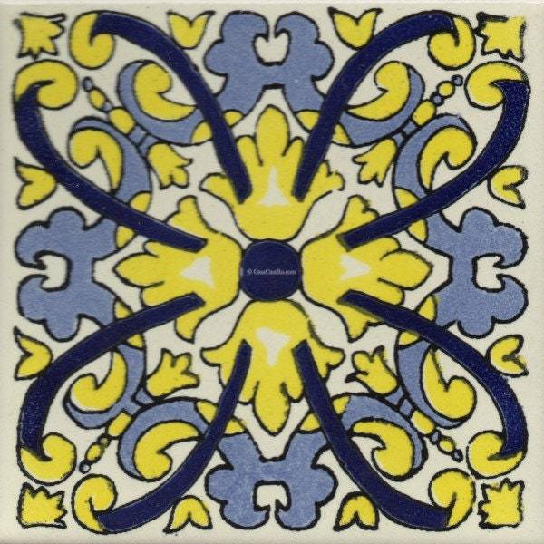 POOL TILES Mexican Talavera Ceramic Frost Proof Handcrafted Tiles - San ... - $274.45 CAD