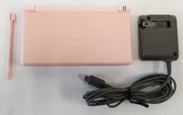 Nintendo DS Lite CORAL PINK Portable Handheld Video Game Console System ... - $158.35