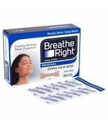 Breathe Right Nasal Strips, Tan, Relieves Nasal Congestion, Large - 30 S... - $26.19 CAD