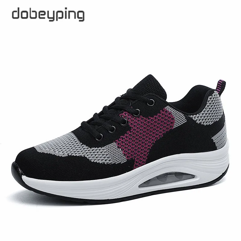 Spring Autumn Air  Flat Shoes Women -Up  Woman Sneakers  Wal Female Shoe Light W - £130.73 GBP