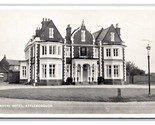 Royal Hotel Attleborough Norfolk England B&amp;W WB Postcard Y12 - $4.90