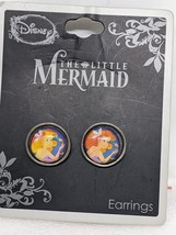 DISNEY ARIEL LITTLE MERMAID earrings posts pierced ears New - £6.33 GBP