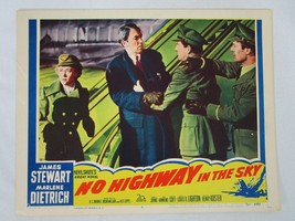 No Highway in the Sky Lobby Card #4 1951 James Stewart Marlene Dietrich ... - £38.65 GBP