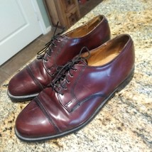 Cole Haan Memory Flex Comfort Burgundy Leather Lace Up Derby Dress Shoe ... - £34.84 GBP