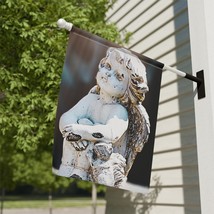  Decorative Angelic House Flag House Flag, Angel Flag, Size 24.5&#39;&#39; × 32&#39;&#39; - £32.01 GBP