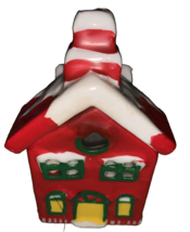 Christmas Candle Village House Vintage - $8.79