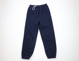 Vtg 90s Streetwear Mens Medium Faded Blank Heavyweight Sweatpants Jogger... - $54.40