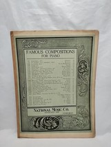 Famous Compositions For Piano Chase Of The Witches Sheet Music - $12.38