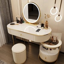 Drawer Chair Toilet Dressing Table Shelf Container Dressing Table Makeup... - £1,105.50 GBP+