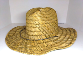 Otto Cap Straw Hat/Lifeguard Hat Medium w/Adjustable Cord 129-1326 Garde... - £15.70 GBP