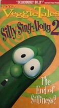 Vegetali Tales Silly Sing Along 2, The End Of Silliness Vhs-Tested-Rare-Ship N24 - £10.74 GBP