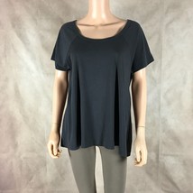 Dkny Women&#39;s Scoop Neck Extra Soft Cotton T-shirt Nwot Large - £7.55 GBP