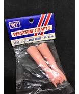 Vintage Westrim Crafts 2 1/2” Ladies Hands 6583 Doll Making Crafts - £6.74 GBP