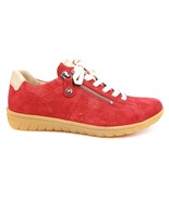 Hartjes 88162 Women&#39;s Red Suede Velour Nappa XS Casual 2 Size UK 4 US 6-6.5 - $245.64 CAD