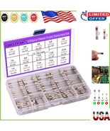 Complete 250V Glass Fuse Assortment - 250pcs Fast Blow in 5x20mm &amp; 6x30mm - $315.55 MXN