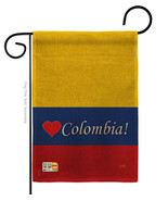 Colombia Burlap - Impressions Decorative Garden Flag G158161-DB - £18.36 GBP