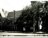 RPPC Notre Dame Church Chippewa Falls Wisconsin WI 1948 Postcard - £5.51 GBP