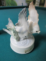 OTAGIRI Japan porcelain  angel fish music box and bud vase [*72] - £98.92 GBP