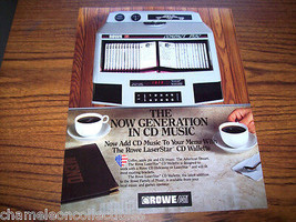 LASERSTAR CD WALLETTE By ROWE AMI 1993 ORIG JUKEBOX PHONOGRAPH SALES FLY... - $22.33
