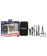 Grooming Manicure Kit by Barbasol for Men - 8 Pc 2Pc Nail Clipper, Safet... - $12.99