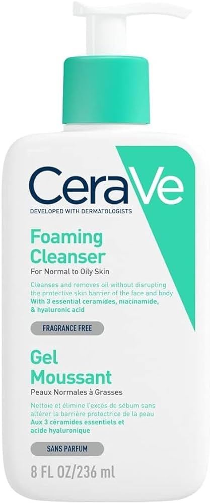 CeraVe Foaming Cleanser for Normal to Oily Skin 236ml // Free shipping  - $46.00