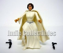 Star Wars Princess Leia Organa Power of the Force Figure POTF Complete C... - £4.74 GBP