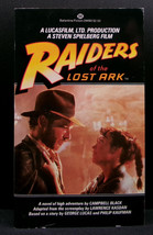 Campbell Black Raiders Of The Lost Ark First Edition Film Tie-in Pbo Lucas Nice - £14.11 GBP