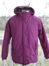 Marmot Girls Hooded Winter Jacket Coat Berry Pink Youth Size XL 12-14 - £25.06 GBP