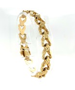 14k Yellow Gold Fancy Bracelet (#J5533) - £573.73 GBP