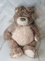 Gund Wooly Light Brown Cream Teddy Bear 16&#39;&#39; 15293 Squishy Stuffed Plush... - £23.70 GBP