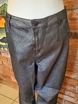 Women’s Refuge Jeans Black Denim Sparkles Skin Tight Leggings Stretchy S... - $19.95