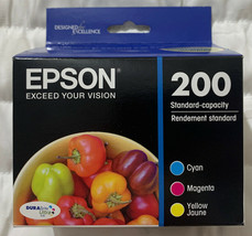 Epson 200 Color Ink Set T200520 (T200220 T200320 T200420) CMY Bulk Packa... - $18.38