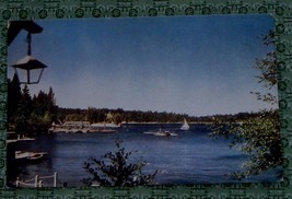 Vintage Color Photograph Postcard, Lake Arrowhead, California - VERY NICE CARD - £3.08 GBP