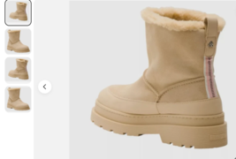 Scotch &amp; SodaJoan Suede Leather Chelsea Boots Sz 5 - $88.70 CAD