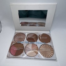 OFRA Pro On The Glow Palette Highlight/Bronzer 6 Different Colors One Cr... - $35.00