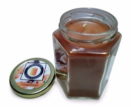 Gingerbread Scented 100 Percent  Beeswax Jar Candle, 12 oz - £21.51 GBP