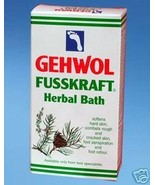 Gehwol Fusskraft Herbal Foot Bath 400gr/ 14oz - $45.11 CAD