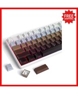 Elegant PBT Shine-Through Keycap Set: 135 Cherry Profile Keycaps for MX ... - $537.71 MXN