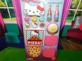 18&quot; Doll Hello Kitty Sleepover Accessories 14pc Lot Play Food fit Our Ge... - £10.10 GBP