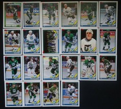 1991-92 Topps Hartford Whalers Team Set of 22 Hockey Cards - £4.72 GBP