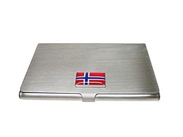 Norway Flag Pendant Business Card Holder - $39.99